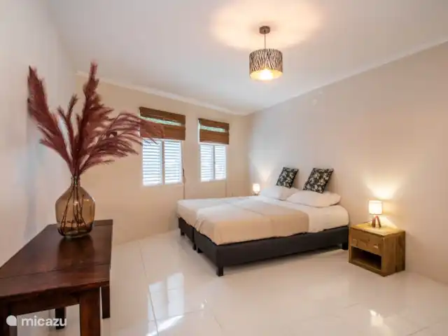 Villa Mai Blu huren in Curaçao, Curacao-Midden, Piscadera - bungalow Slaapkamer met air-conditioning