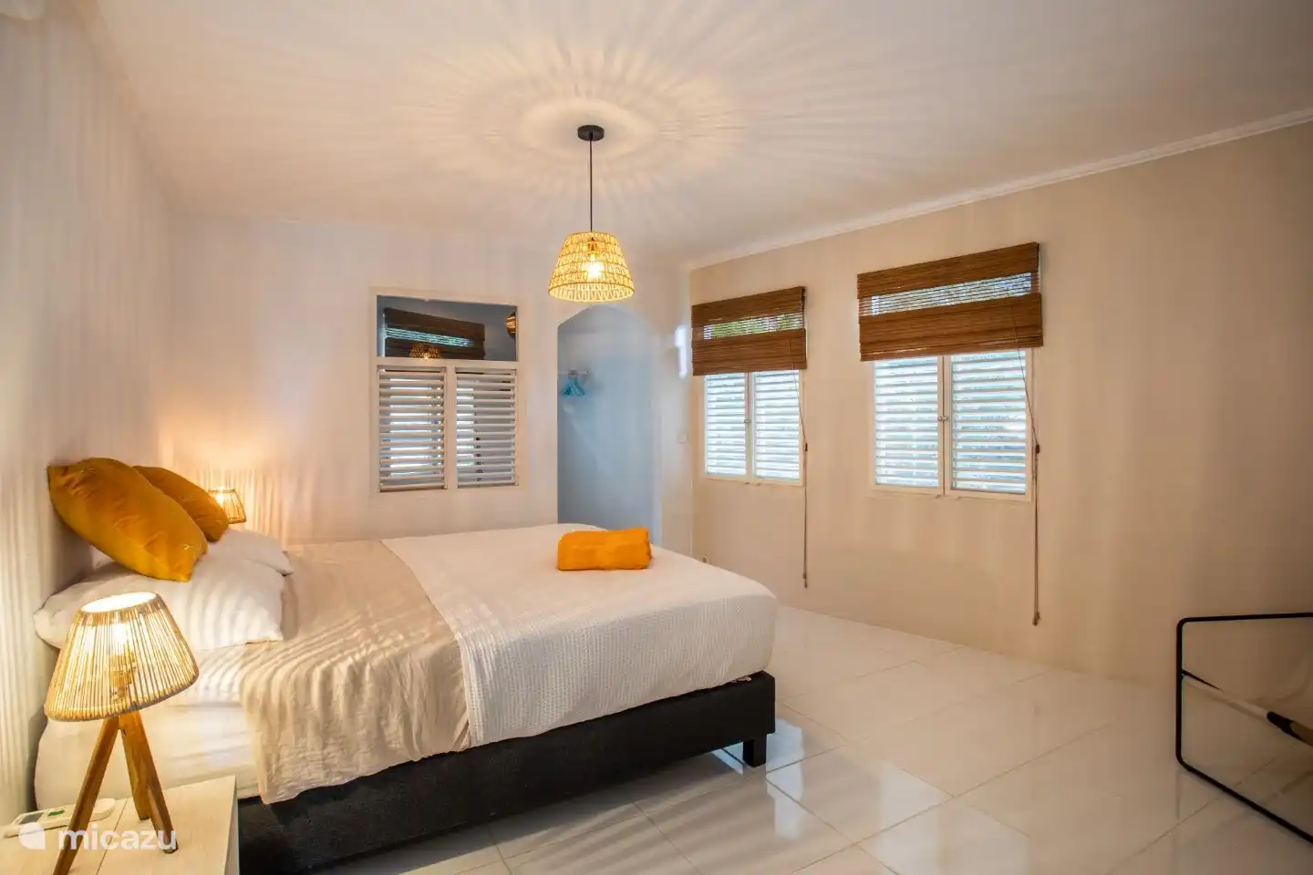 Schlafzimmer mit Klimaanlage