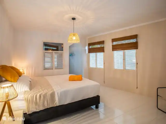 Villa Mai Blu huren in Curaçao, Curacao-Midden, Piscadera - bungalow Slaapkamer met air-conditioning