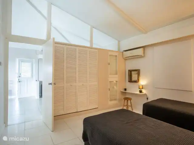 Villa Mai Blu huren in Curaçao, Curacao-Midden, Piscadera - bungalow Slaapkamer met air-conditioning