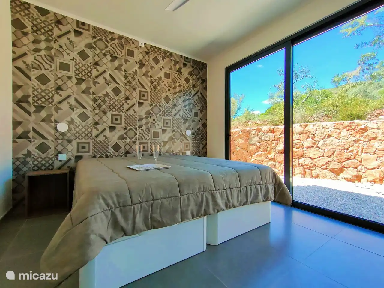 chambre avec 2 lits de 90cm