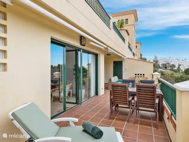 casa pura vida en España, Costa del Sol, Benalmádena - apartamento Terraza