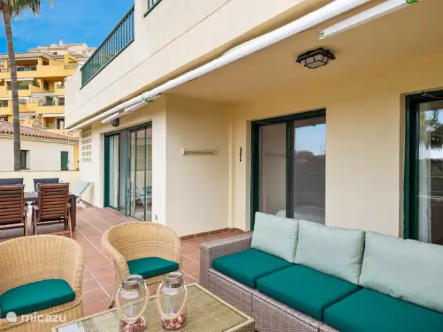 casa pura vida en España, Costa del Sol, Benalmádena - apartamento Terraza