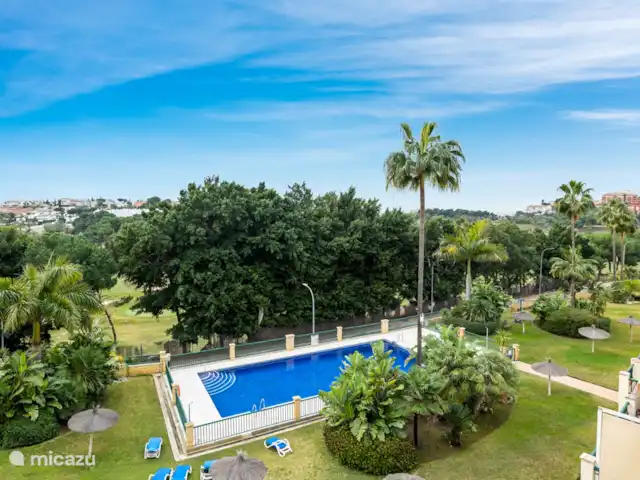 casa pura vida en España, Costa del Sol, Benalmádena - apartamento ver piscina