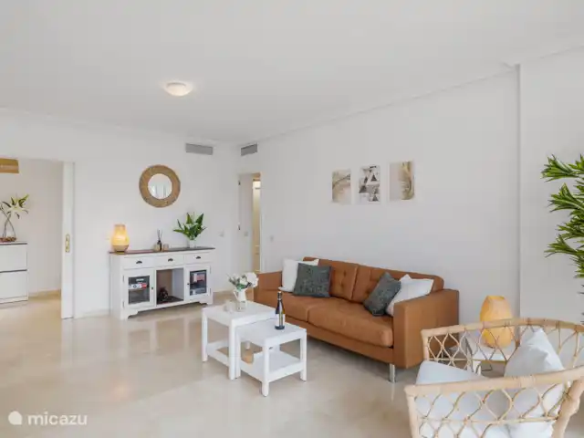 casa pura vida en España, Costa del Sol, Benalmádena - apartamento Sala de estar