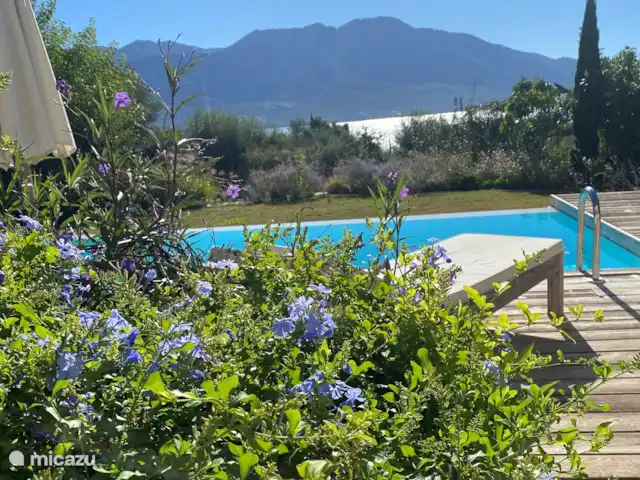 Villa Mouria en Grecia, Gracia Central, Pogonia - villa Vista desde la terraza frente a los dormitorios