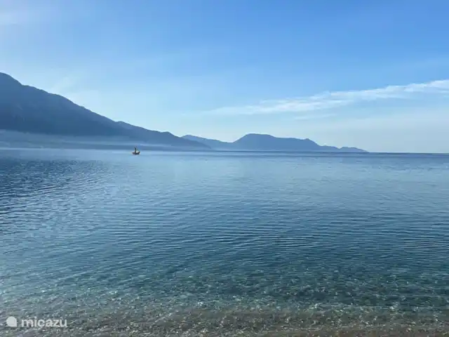 Villa Mouria en Grecia, Gracia Central, Pogonia - villa El paseo matutino (y la inmersión) en la playa se encuentra a 5 minutos a pie.