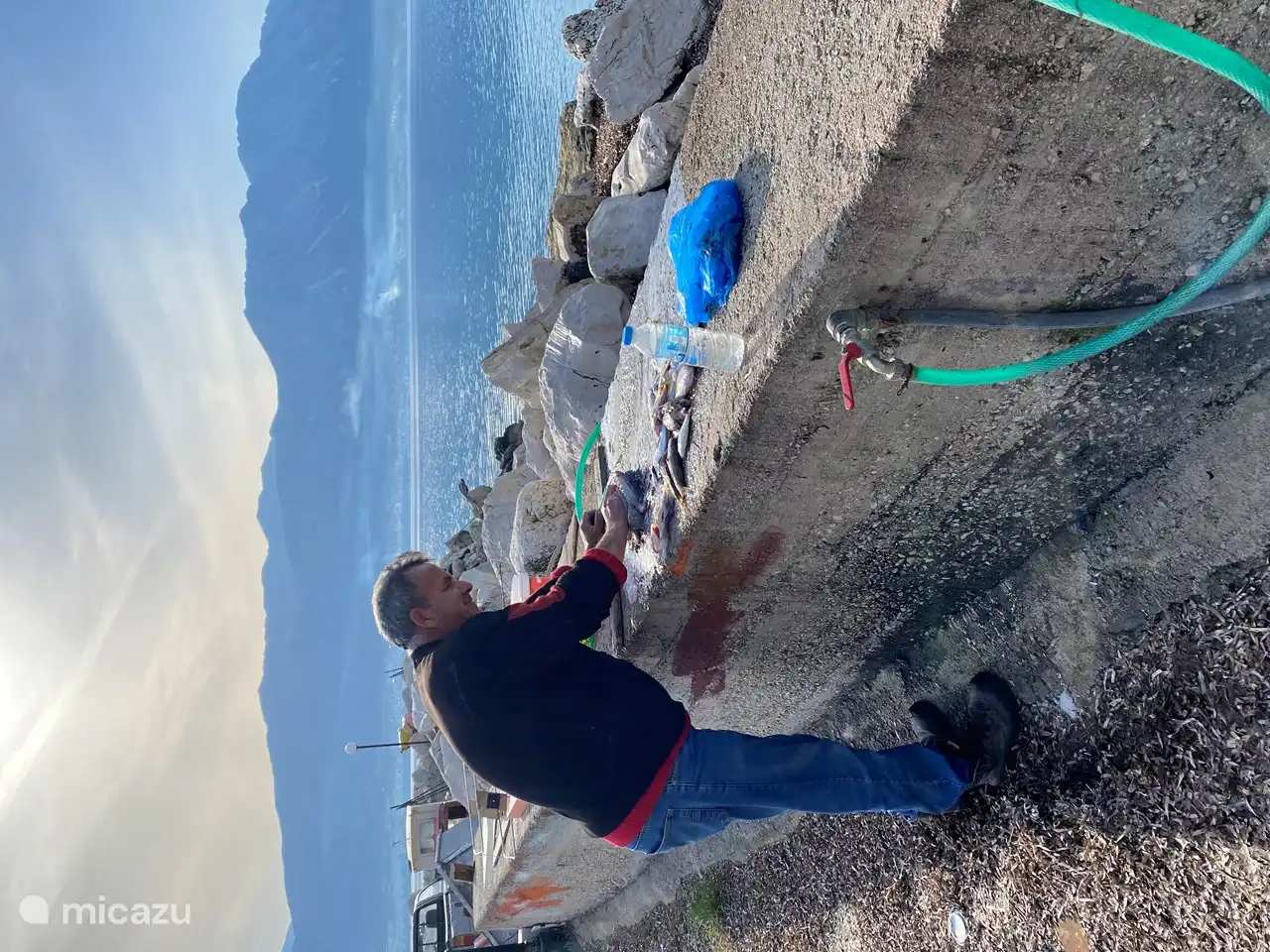Le port de pêche dans le village où vous pourrez marquer les poissons pour le barbecue si vous êtes à l'heure.