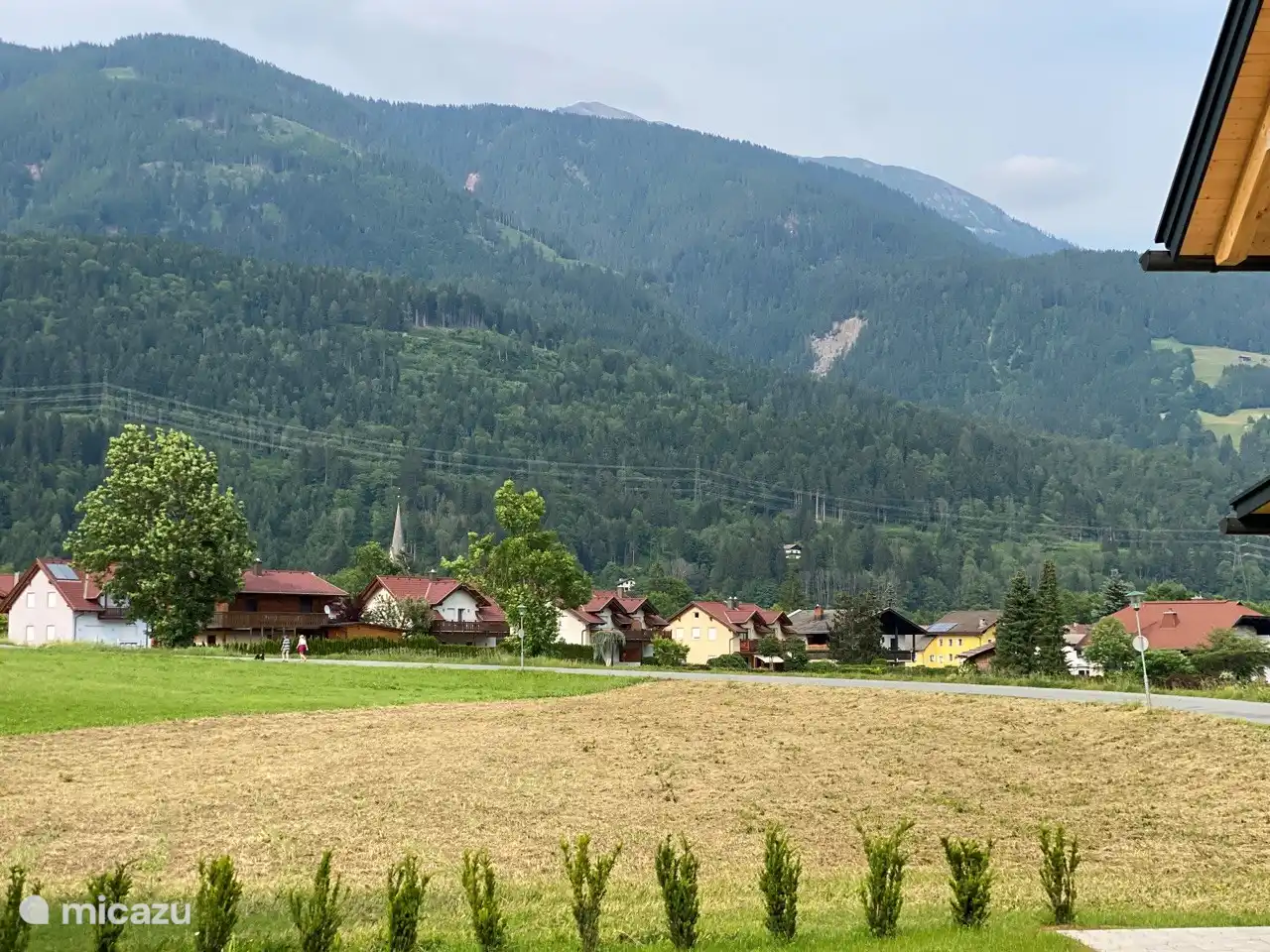 De piste in de zomer 