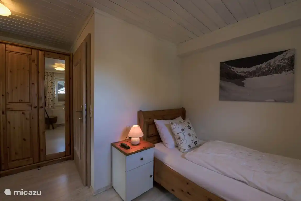 Schlafzimmer des Chalets.