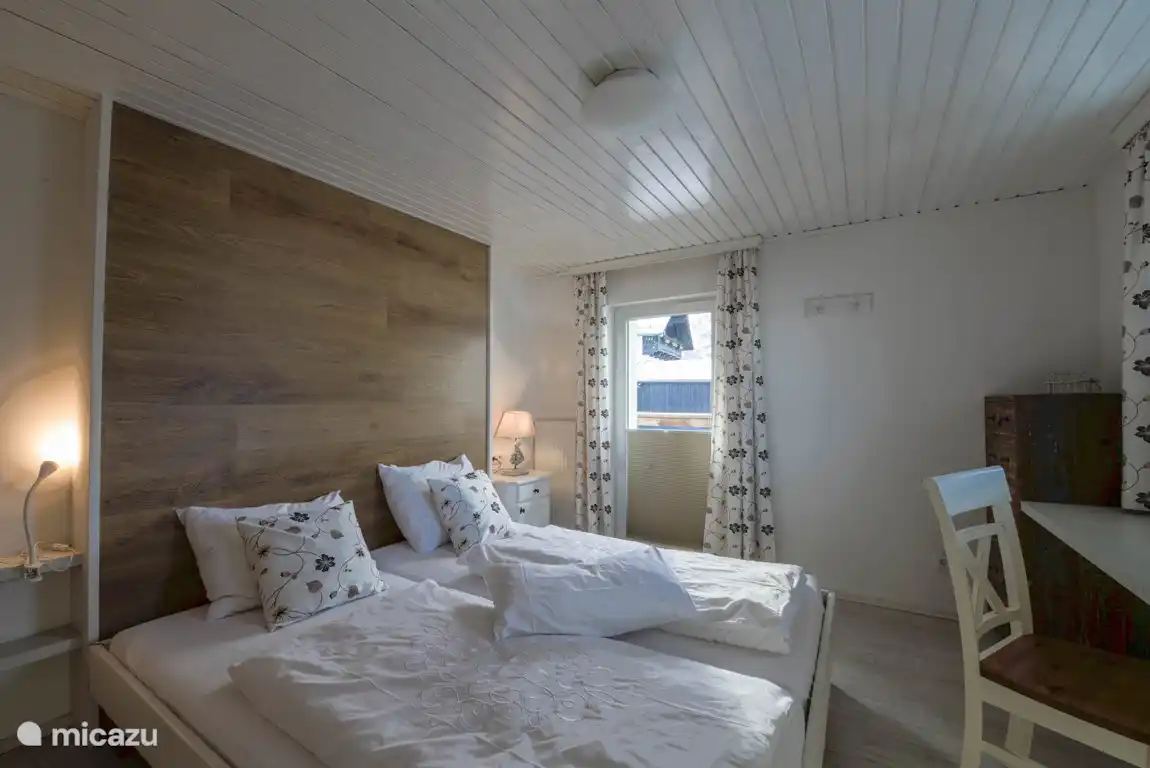 Schlafzimmer des Chalets.