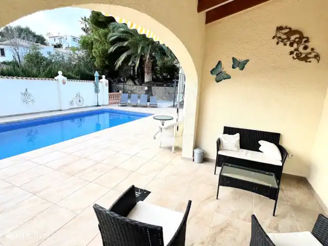 Maravilla Solar en España, Costa Blanca, Benitachell - villa Del asiento directamente a la piscina