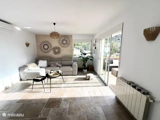 Maravilla Solar en España, Costa Blanca, Benitachell - villa Salón comedor, totalmente reformado en estilo bohemio