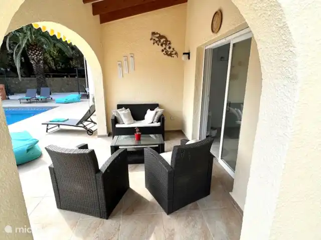 Maravilla Solar en España, Costa Blanca, Benitachell - villa Terraza cubierta