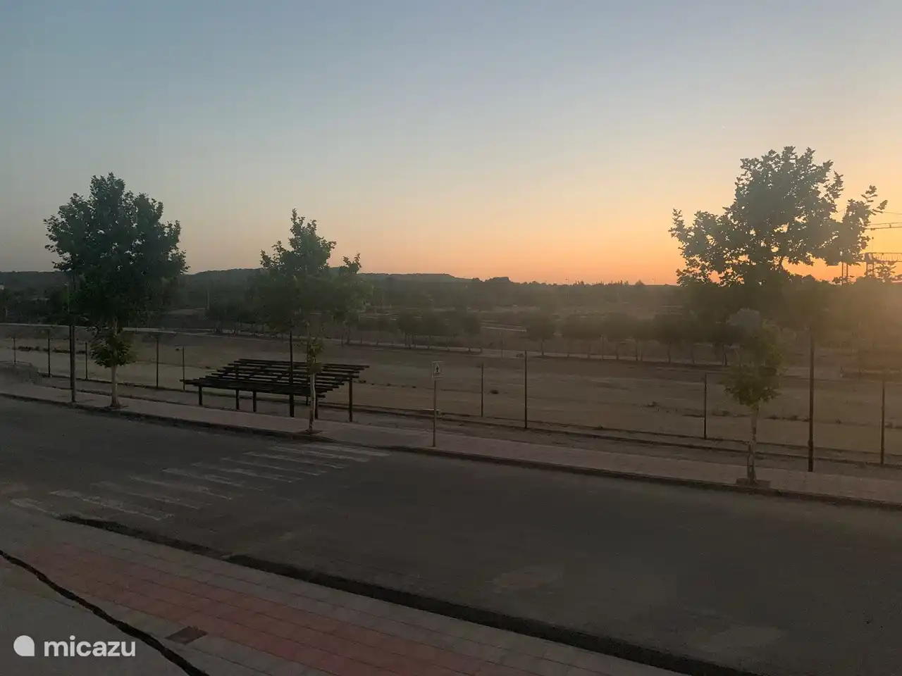 Vista desde nuestro jardín