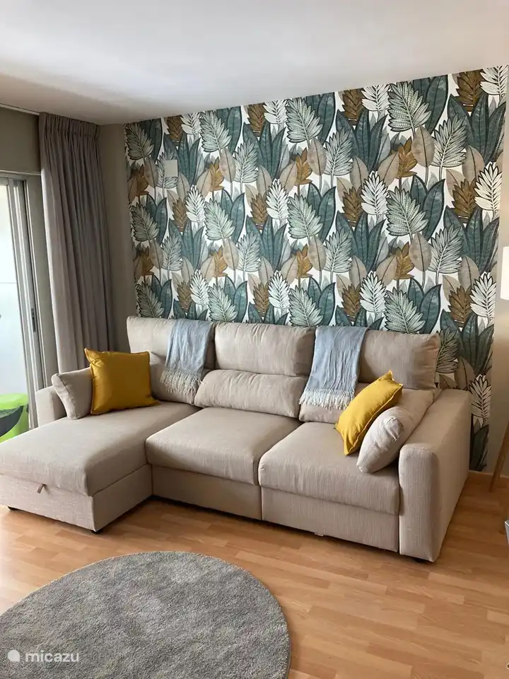 Schönes Sitzen im schönen Wohnzimmer