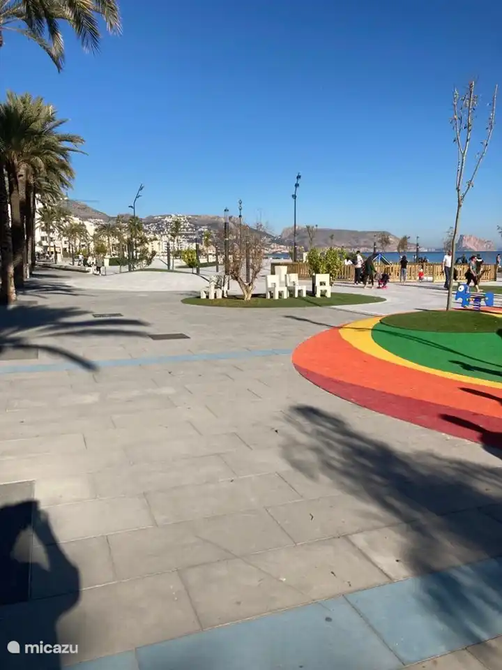 Erneuerter Boulevard Altea