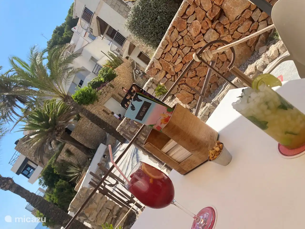 Have a nice drink on a terrace in El Portet / Moraira