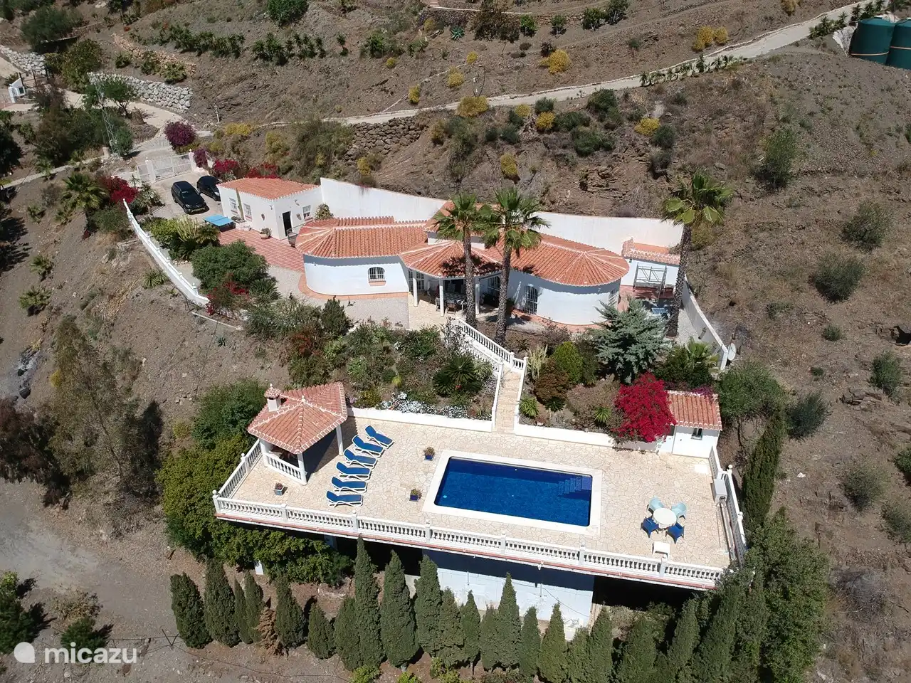Villa Nimameto in Spain, Andalusia, Arenas de Velez - villa