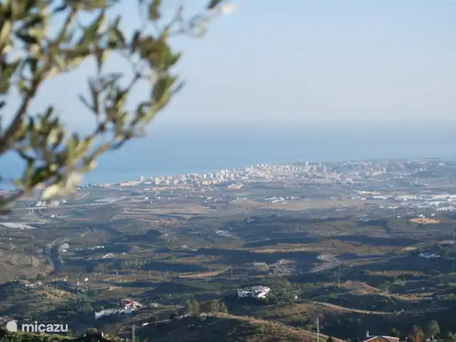Villa Nimameto huren in Spanje, Andalusië, Arenas de Vélez - villa uitzicht over de kustplaats Torre del Mar