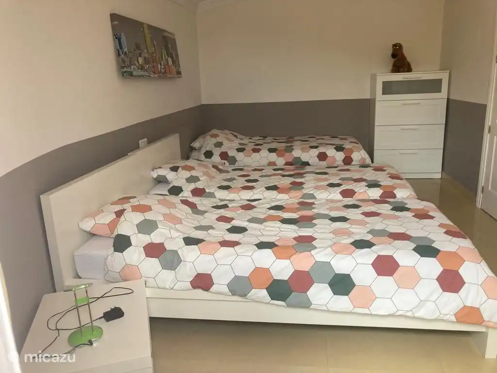 In the 3. bedroom could sleep up to four people. Extra beds will be added on request.