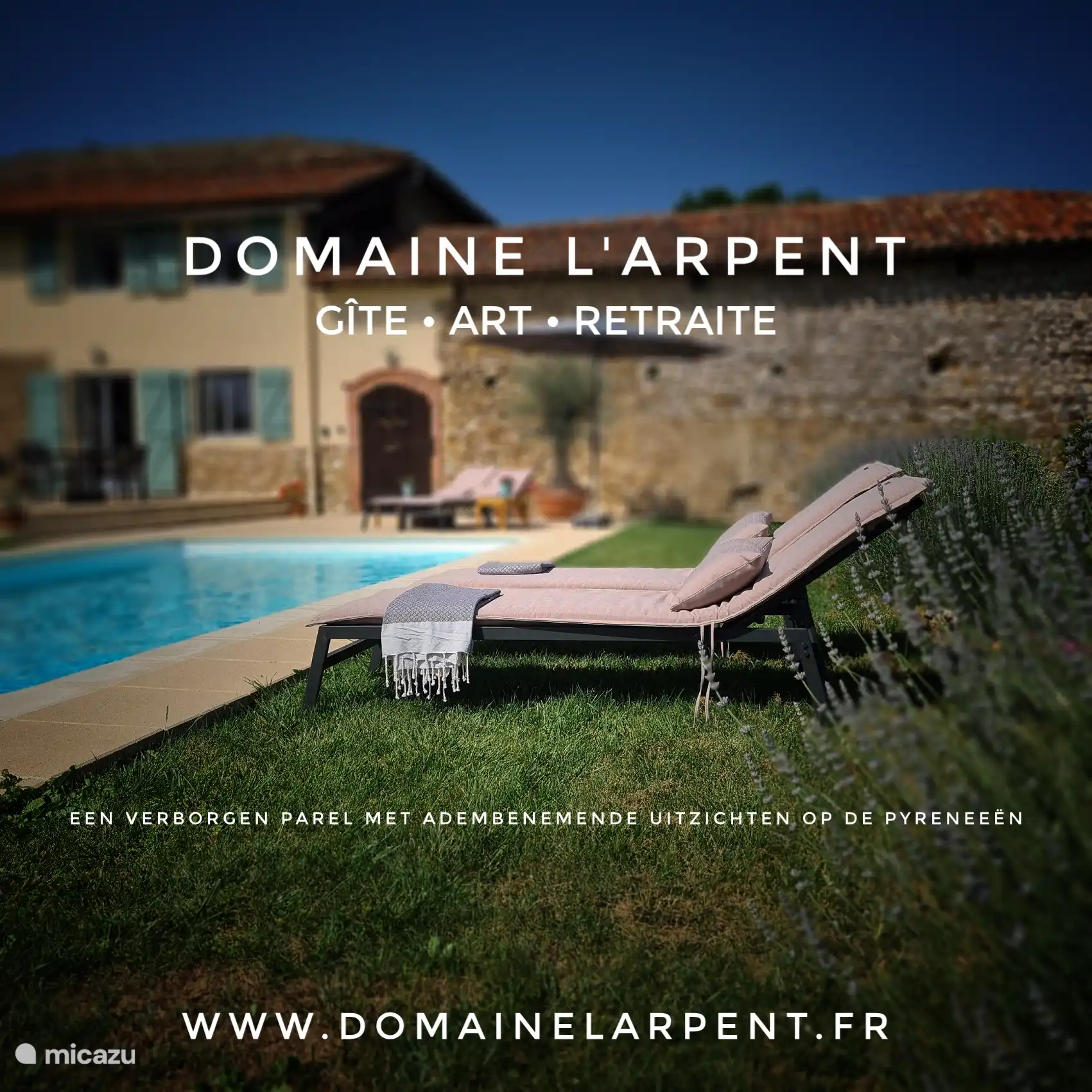 Die kürzlich renovierte und attraktive Gîte wurde in der ehemaligen Kellerei realisiert. Südausrichtung mit freiem Blick auf die Pyrenäen.