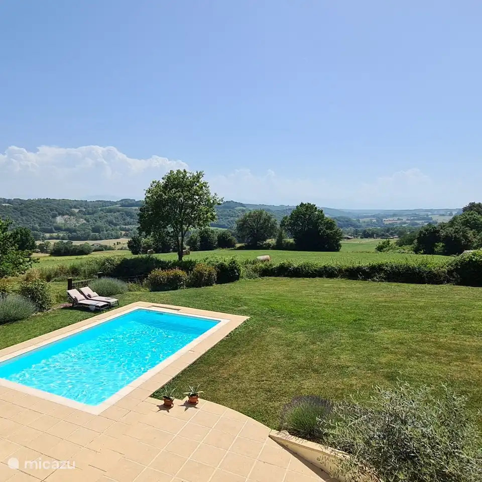 Das Gascon Farmhouse liegt zwischen sanften Tälern