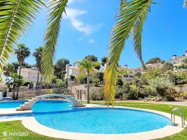 Casa Moraira Sport huren in Spanje, Costa Blanca, Moraira - vakantiehuis Lagunevormig gemeenschappelijk zwembad