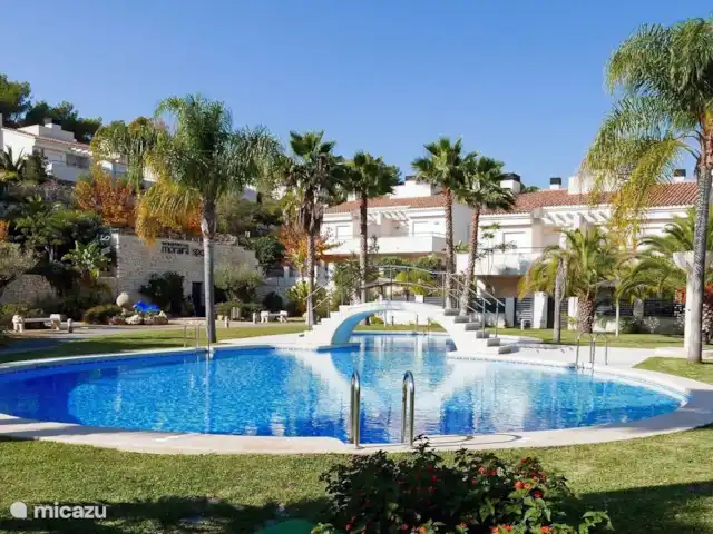Casa Moraira Sport huren in Spanje, Costa Blanca, Moraira - vakantiehuis Lagunevormig gemeenschappelijk zwembad