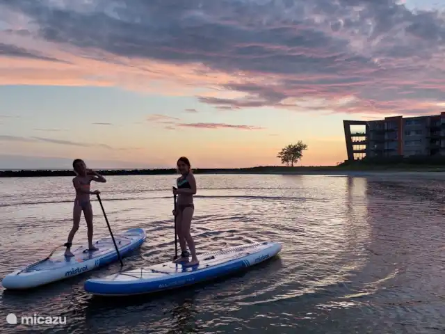 Wetterwille | Pays-Bas, Frise, Makkum - villa les planches à pagaie sup font partie de la maison et sont libres d'utilisation