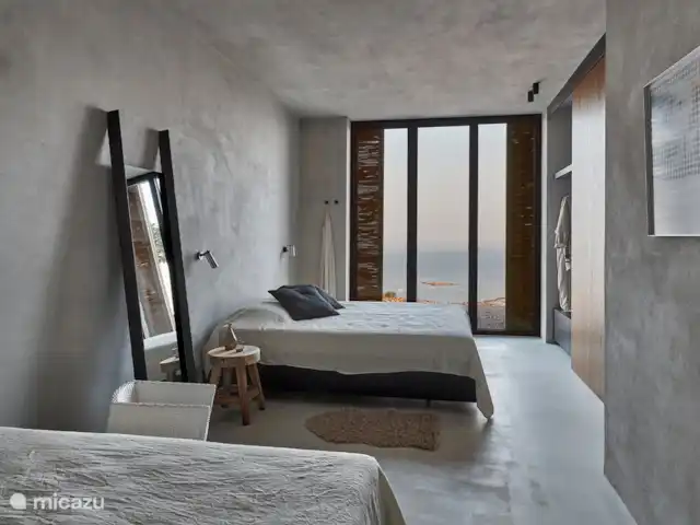 Metochi Lodge huren in Griekenland, Kreta, Platanos - villa Zicht op zee vanuit slaapkamer 4