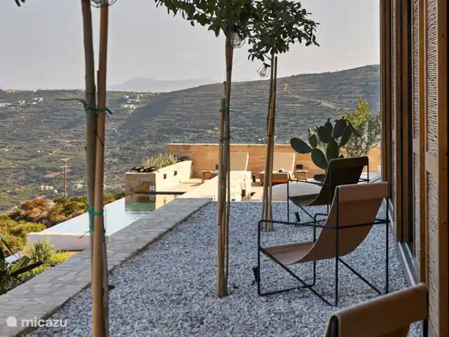 Metochi Lodge huren in Griekenland, Kreta, Platanos - villa Terras aan slaapkamers