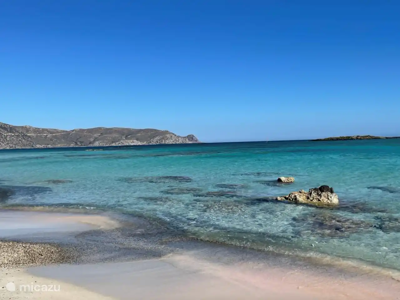 Elafonisi Beach (27 miles from Metochi Lodge)