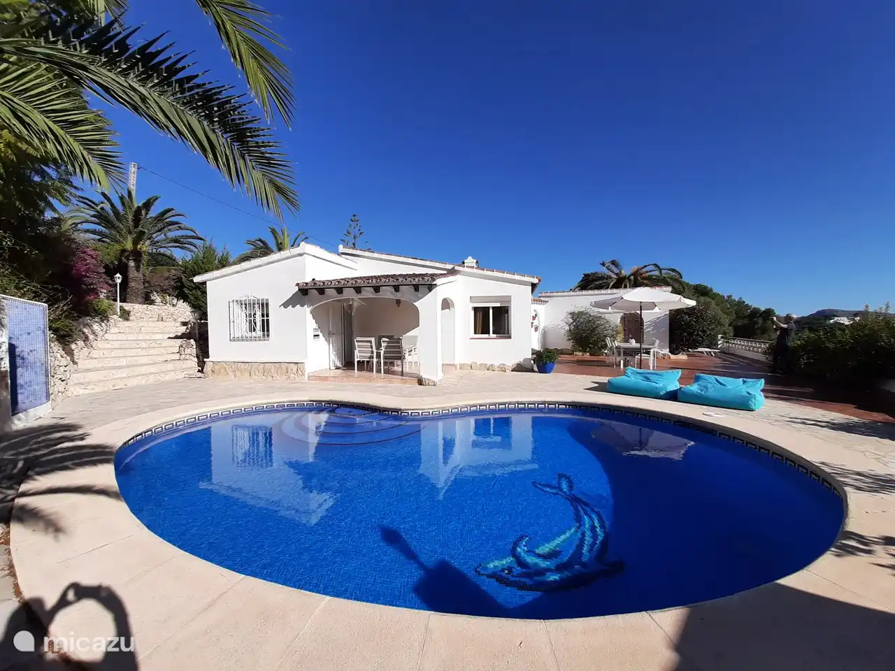 Schönes Ferienhaus Moraira in Spanien, Costa Blanca, Moraira - villa