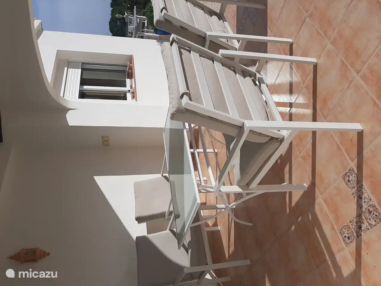 Überdachte Terrasse