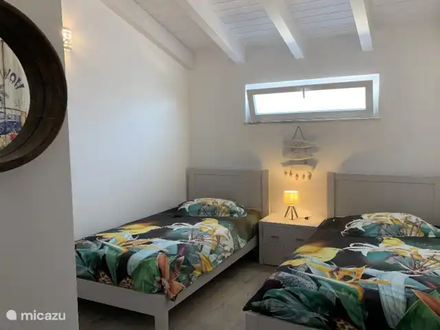 Nieuw landelijk vakantiehuis huren in Portugal, Algarve, Aljezur - vakantiehuis Slaapkamer met 2 enkele bedden.