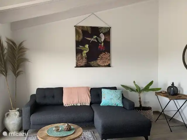 Nieuw landelijk vakantiehuis huren in Portugal, Algarve, Aljezur - vakantiehuis Ruime woonkamer met toegang tot terras