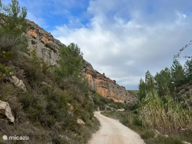 Location de Vacances Espagne, Costa Blanca, Pedreguer, chalet - Villa 'Pédreguer' sentier pédestre