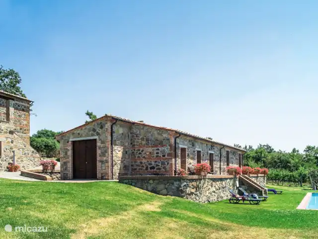 Alojamiento para grupos, Italia, Toscana, Radicofani, villa Sur de la Toscana - villa piscina privada