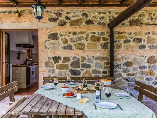 Alojamiento para grupos, Italia, Toscana, Radicofani, villa Sur de la Toscana - villa piscina privada