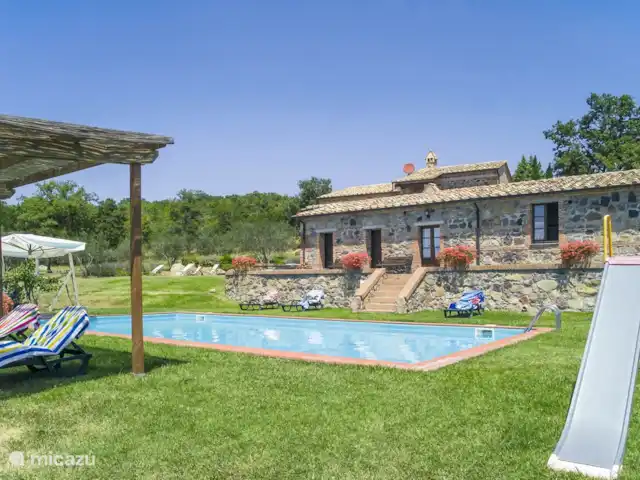 Alojamiento para grupos, Italia, Toscana, Radicofani, villa Sur de la Toscana - villa piscina privada