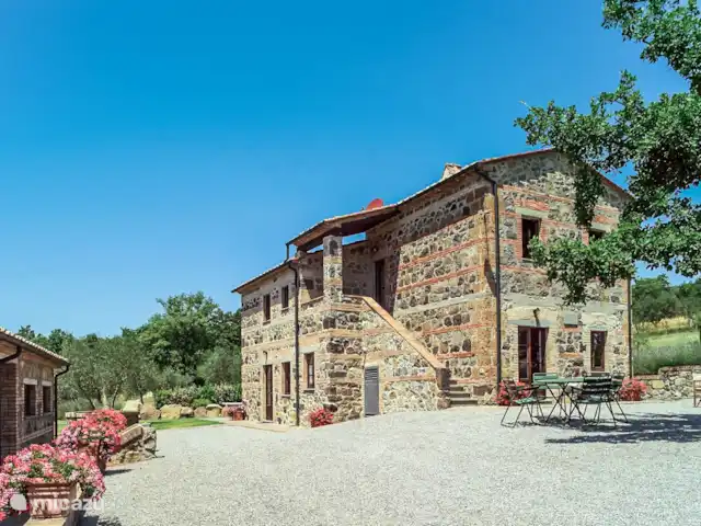 Alojamiento para grupos, Italia, Toscana, Radicofani, villa Sur de la Toscana - villa piscina privada