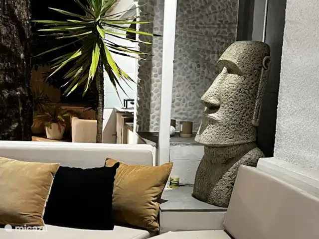 Villa Futura huren in Spanje, Costa Blanca, Benissa - villa lounge hoek 's avonds