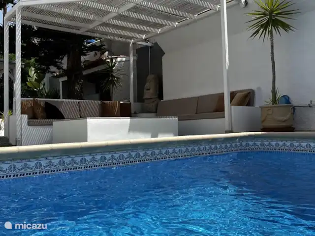 Villa Futura huren in Spanje, Costa Blanca, Benissa - villa View vanuit de pool op de lounge