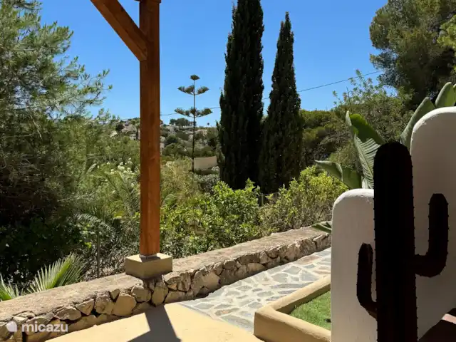 Villa Futura huren in Spanje, Costa Blanca, Benissa - villa View in de tuin