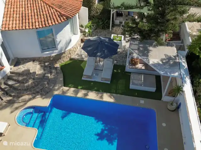 Villa Futura huren in Spanje, Costa Blanca, Benissa - villa Zwembad en loungehoek