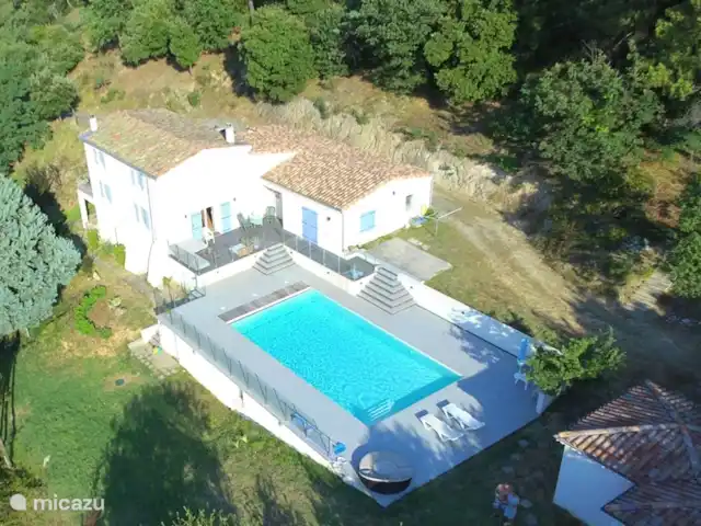 La Maison Blanche | France, Ardèche, Rompon - villa Photo d'ensemble