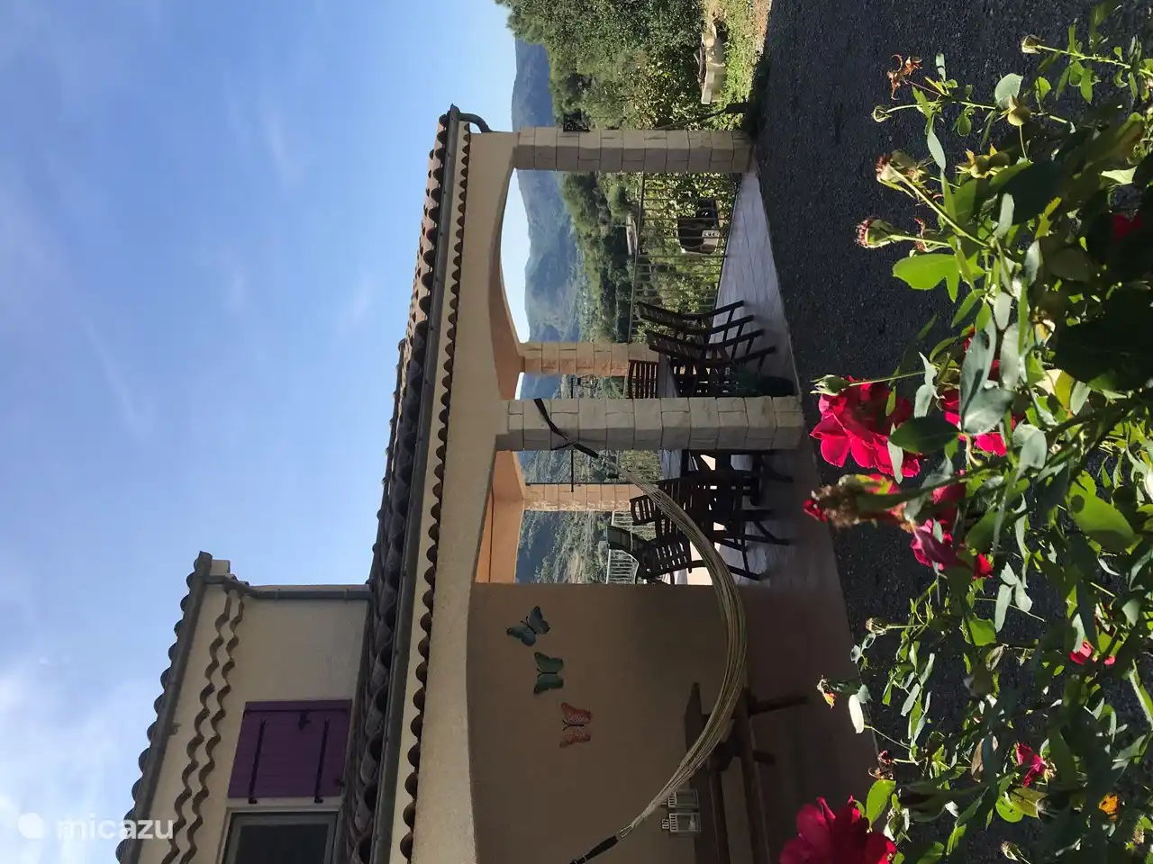 La Maison Blanche in Frankreich, Ardèche, Rompon - Villa