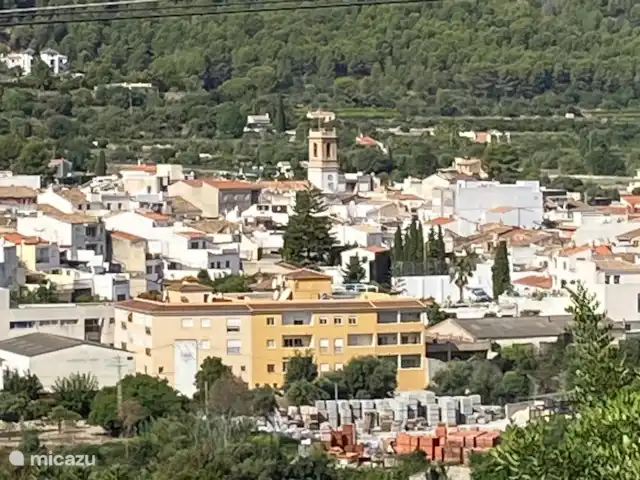 Casa Virginia huren in Spanje, Costa Blanca, Orba - vakantiehuis Uitzicht dorp Orba