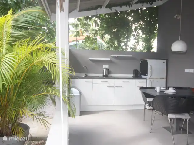 Casa Jardin Oasis | Curaçao, Banda Abou (ouest), Big Mountain - maison de vacances Appartement avec cuisine extérieure